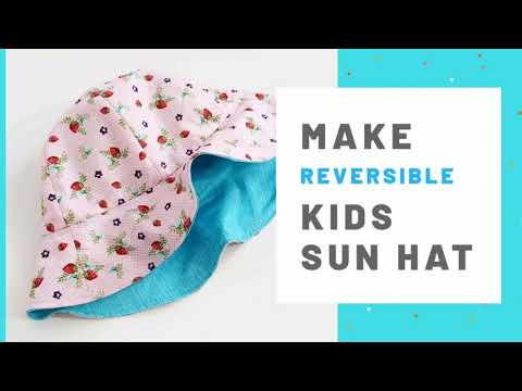 Video: How To Sew A Hat For A Child