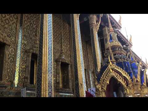 유신쇼 태국 <strong>방콕</strong> 에메랄드 사원 왓 프라깨우 <strong>왕궁</strong> Wat Phra Kaew [20191202]