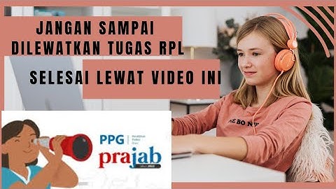 Cara isi dokumen RPL di aplikasi PPG || Dokumen RPL