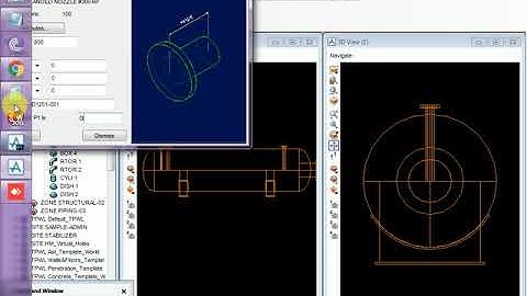 PDMS TUTORIAL-11 HOW TO ADD NOZZLE TO VESSEL IN PDMS