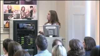 Kathleen Saxton speaking at the IPA Women In Work event