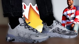 NIKE REACT ELEMENT 55 KL MULTI-PLATINUM REVIEW/ON-FEET - YouTube