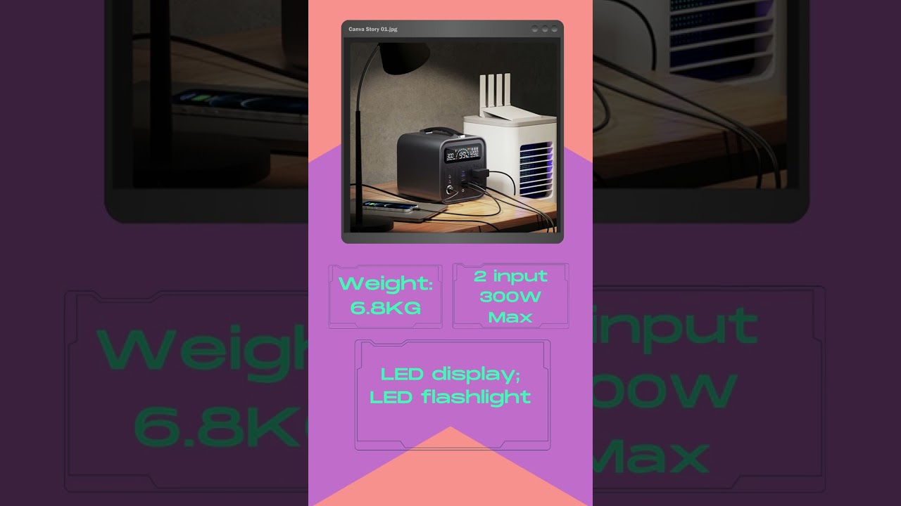 Never run out of power again! Get your hands on Yoobao EN600S 135200mAh Power Station today!⚡️