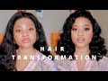 MAJOR HAIR TRANSFORMATION-LOOSE DEEP WAVE LACE FRONT WIG gone wrong....Ft Upretty Hair