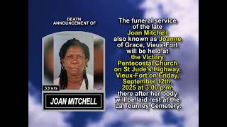Joan Mitchell ~ Short Obituary