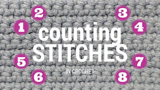 Counting Stitches In Crochet