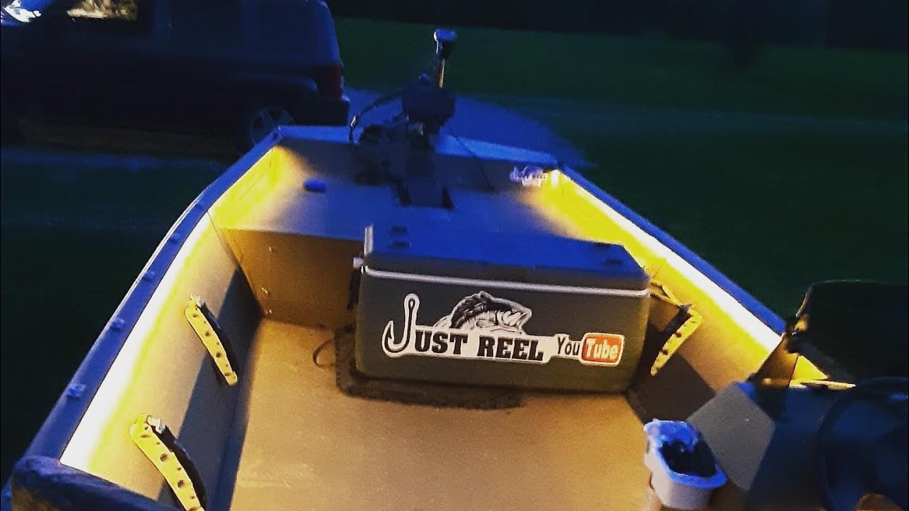 Easy Boat Light Installation For Night Fishing! 