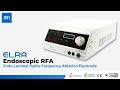 Endoscopic rfa elra endo luminal radiofrequency ablation electrode