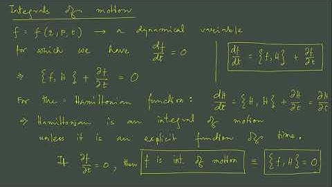 Lecture 17: Poisson brackets: theorems