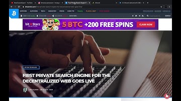 #Almonit has launched the first private search engine for the #decentralized web