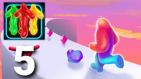 Blob Runner 3D - Gameplay Walkthrough Level 45-53 Tutorial (ios Android)