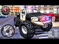 Police 4x4 monster truck stunts driver simulator 3d  android gameplay