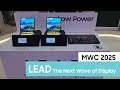 [MWC 2025] 소비전력은 적게 쓰면서 밝은 화면이 보고 싶다면? 무편광판 디스플레이! (OCF, LEAD)