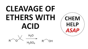cleavage of ethers with acid