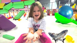 Zuza Finds Best Indoor Playground EVER ! Entertainment Playcenter For Kids Family Fub