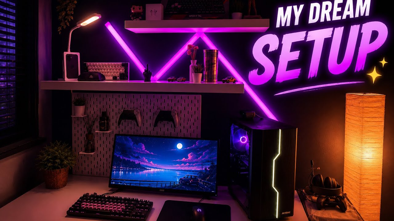 My DREAM Gaming Setup Tour (14yo) - YouTube