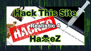 Hack This Site: Realistic Web Mission  Level 4