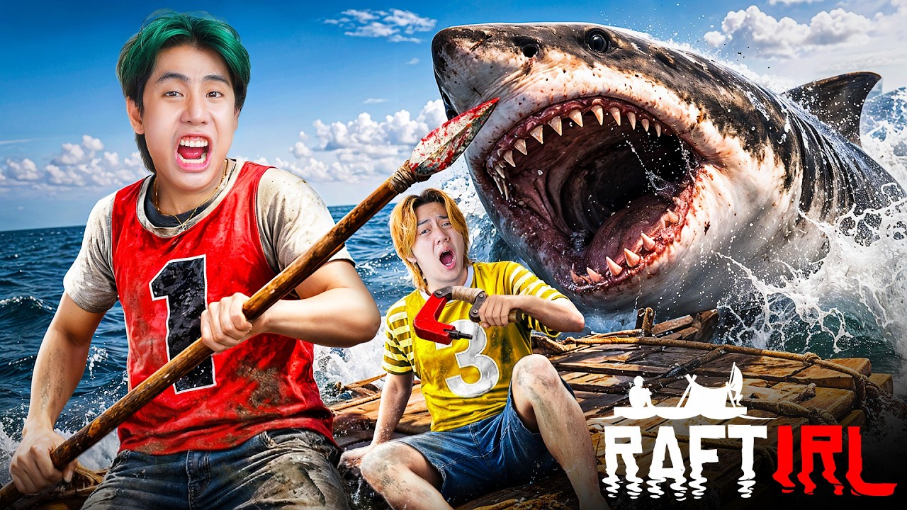 เอาตัวรอดบนแพในวันที่น้ำท่วมโลก!!! (RAFT IRL)