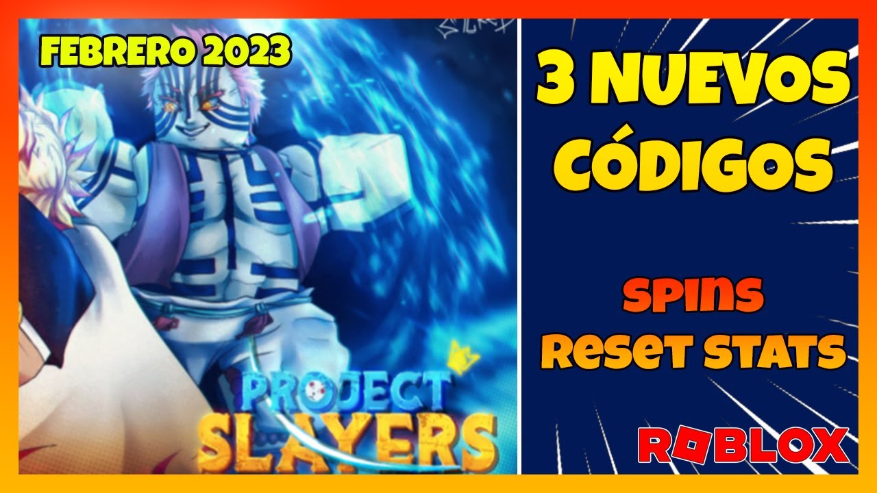 TODOS OS NOVOS *ABRIL 2023* CODIGOS no PROJECT SLAYERS! (PROJECT SLAYERS  CODES ABRIL ROBLOX!) 