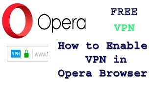 How to Enable Opera VPN on Browser -  Tamil screenshot 2