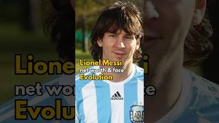 Lionel Messi net worth & face evolution #messi #lionelmessi #networth #thenandnow