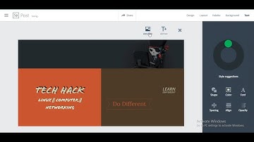 Create Banner,Channel Art For Youtube ,Google+,Facebook Page Banner Using Adobe Spark