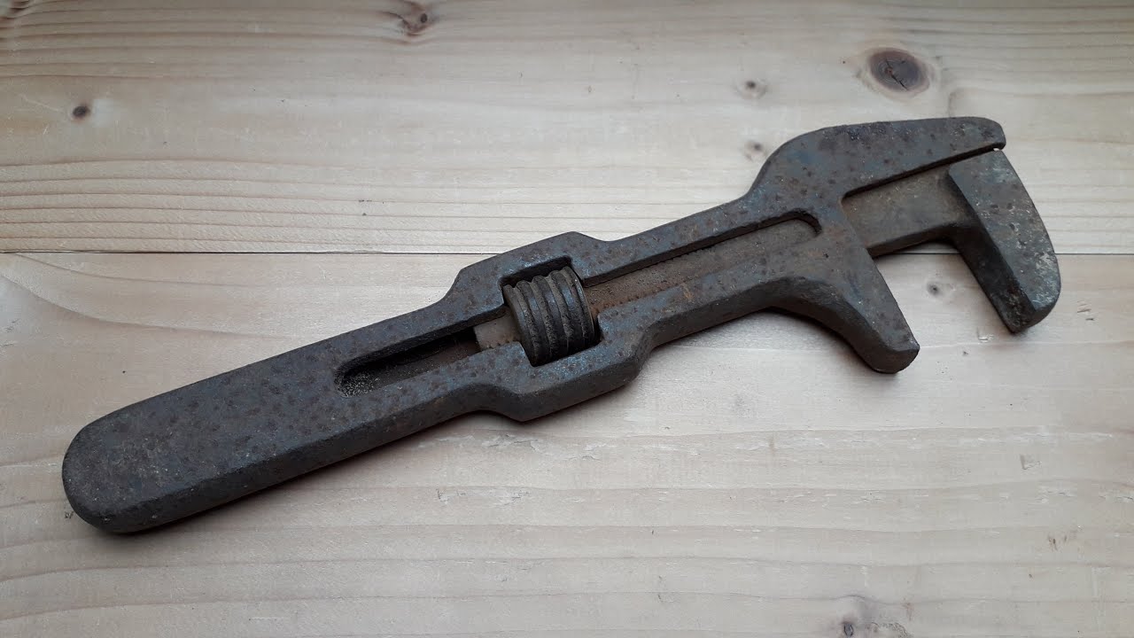 Adjustable Wrench Restoration YouTube