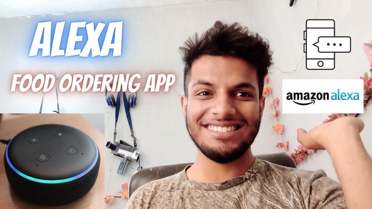 Waqar's Amazon Alexa Food Ordering App Alexa Chatbot Tech Vlog