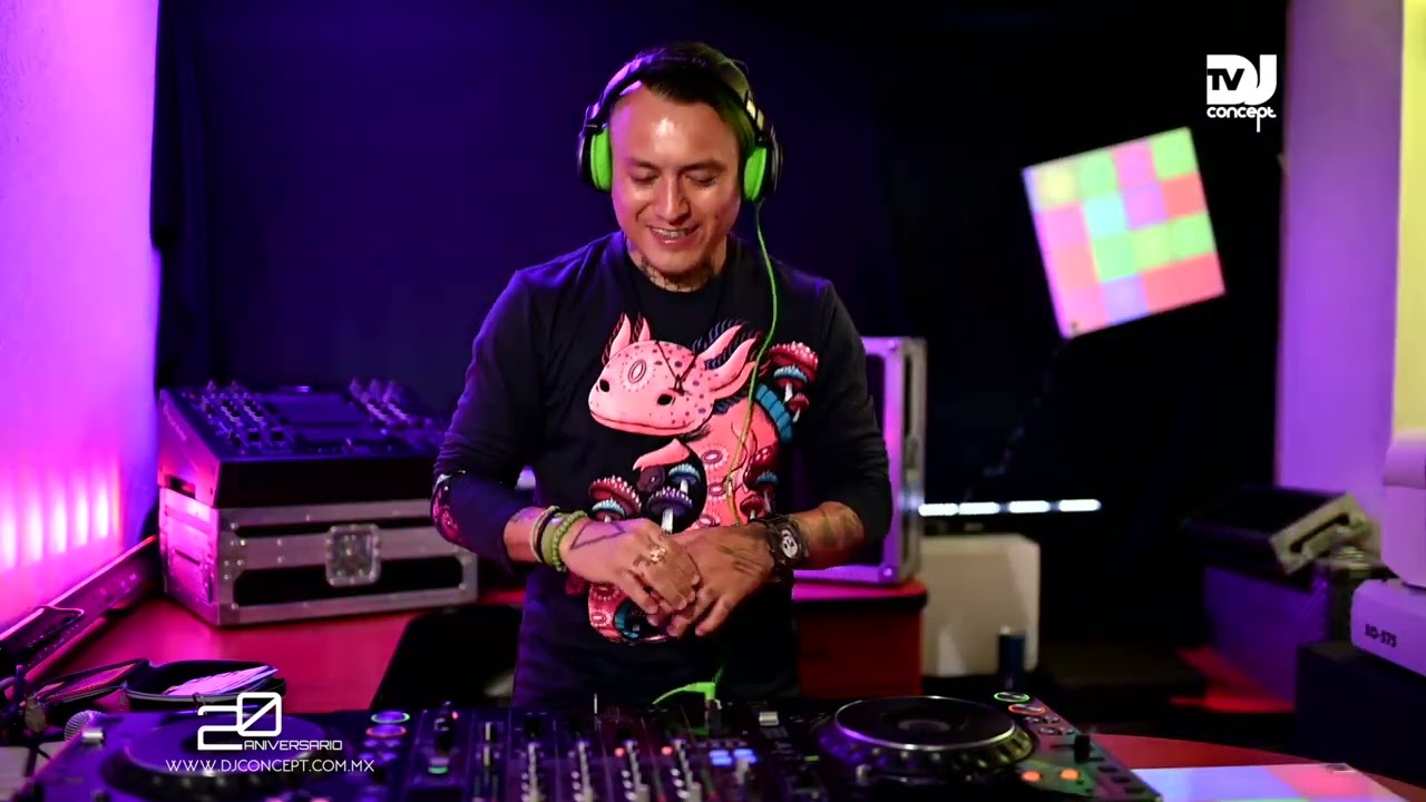 Koco Midi en los estudios de DJCtv