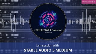 Live jam with Stable Audio 3 inside my DAW | Session 05 | inc. hardware