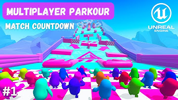 How To Make A Multiplayer Parkour Game in Unreal Engine 5 - Match Countdown & Player Connection