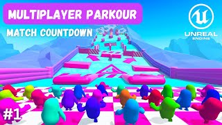 How To Make A Multiplayer Parkour Game in Unreal Engine 5 - Match Countdown & Player Connection