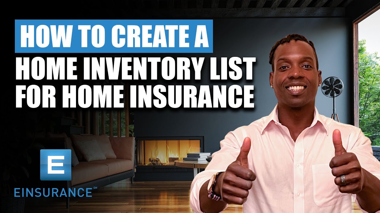How To Create A Home Inventory List For Home Insurance YouTube How To Create A Home Inventory List For Home Insurance YouTube
