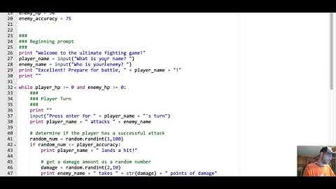Video 4c Final Project Intro to Programming - Adding a Time Delay