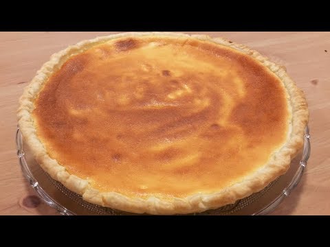 recette-simple:-tarte-au-fromage-(légère)---cheese-tart-(fluffy)