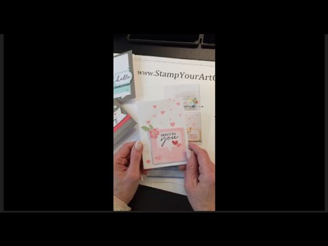 Alternate Watercolor Wishes Cards Stamp and Share Periscope Broadcast (4/6/16)