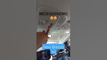 New Brezza Hidden Features 😍 Kmal Kardia Maruti ne😋👌#newbrezza #brezzazxi #brezzahiddenfeatures