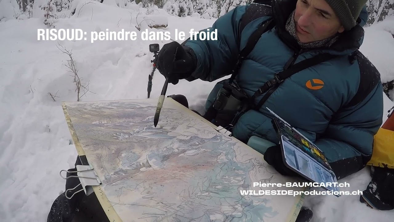 RISOUD, peindre dans le froid