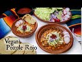 VEGAN POZOLE ROJO | Jackfruit Meat | Easy Mexican Food