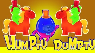 Humpty Dumpty sentado en el muro | video educativo | compilación | Humpty Dumpty Sat On The Wall