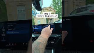 How to Enable Remote Start G-Series BMW