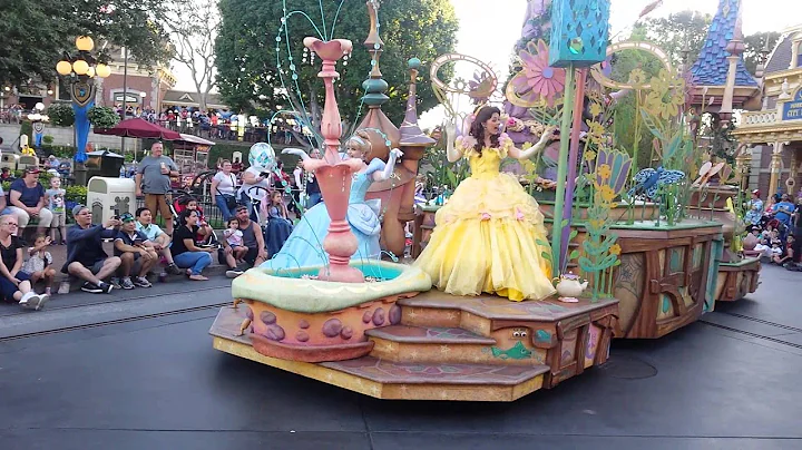 Soundsational Princess float Disneyland 2016