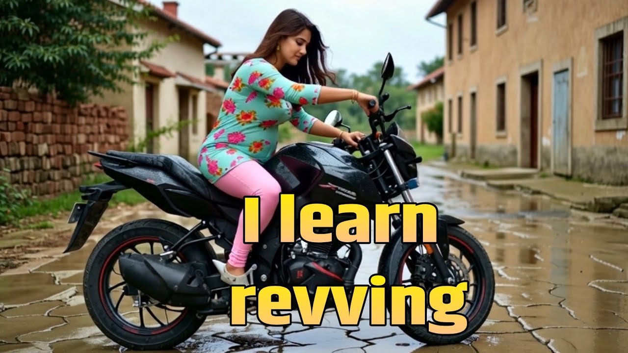 I like to rev this bike I learn motorcycle 