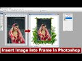 Insert image into frame in Photoshop Hindi Tutorial