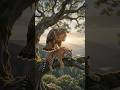 Giant Hawk Carries a Tiger to a Tree Branch | Epic Wildlife Fantasy #chinesewaterdeer