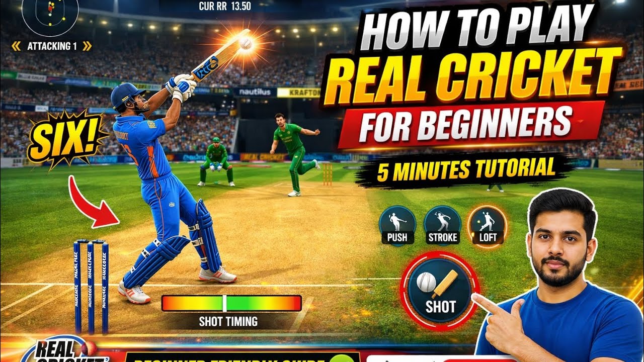 How to play real cricket 24 for beginners How to Play Multiplayer in ...