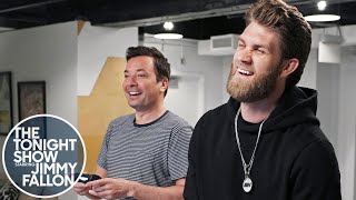 Bryce Harper and Jimmy Fallon Play MLB The Show 19