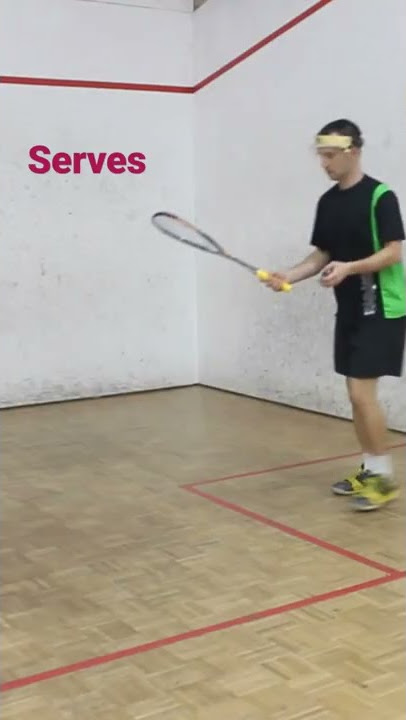 Practising Squash Serves | Squash Routines 2022