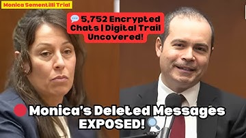 🔎 Encrypted Apps & Deleted Data: Monica Sementilli’s Digital Trail Exposed in Court!