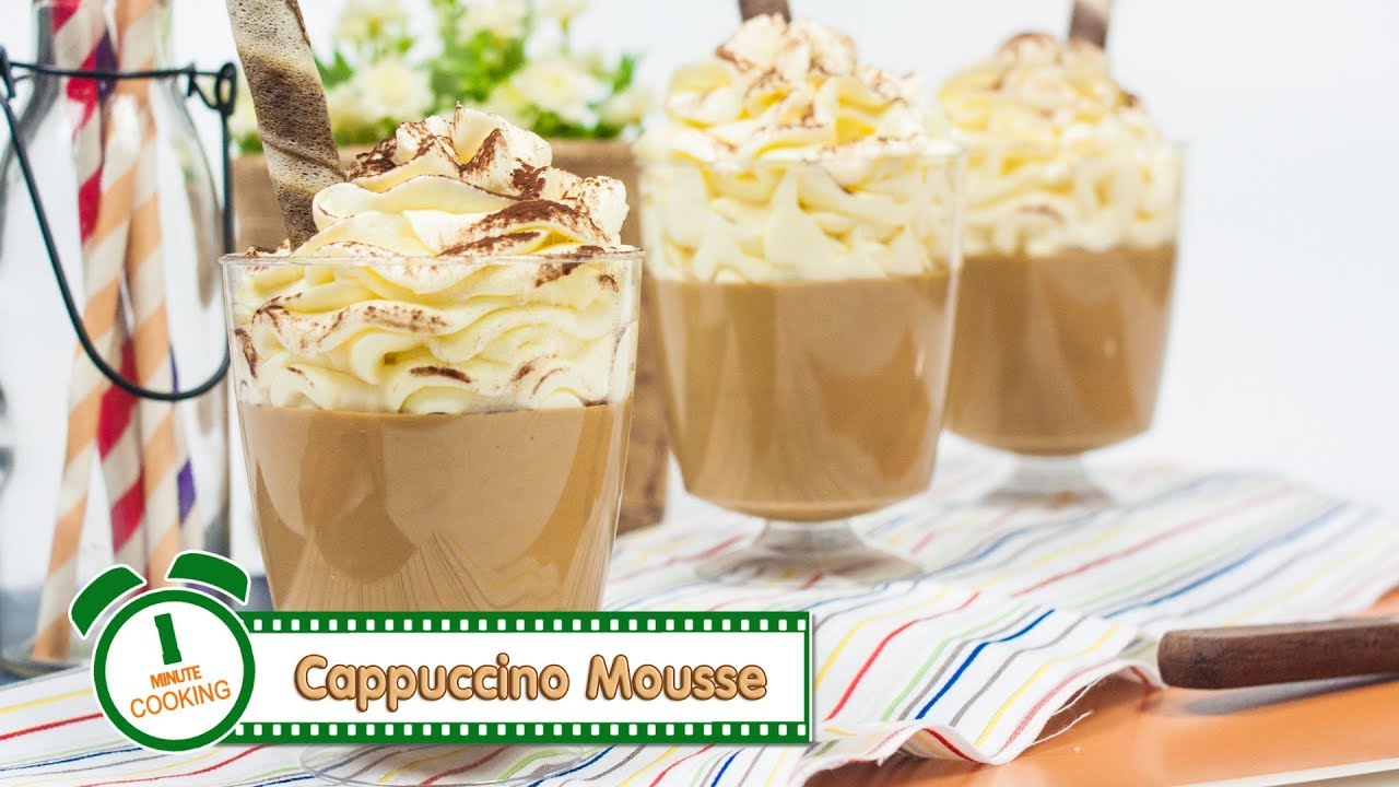 คาปูชิโน่มูส Cappuccino Mousse | 1 Minute Cooking